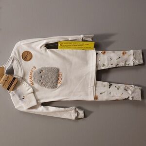 Rabbit & Bear Organic 3-piece Halloween Pajama Set